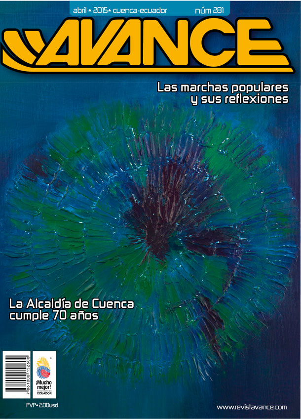 Portada de la Revista Avance del mes de Abril de 2015
